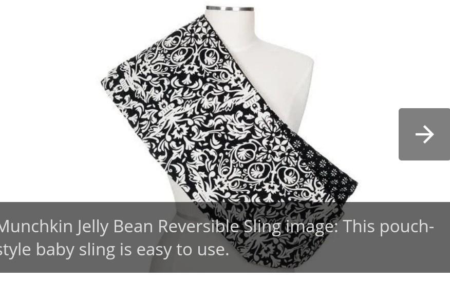 Munchkin Jelly Bean Reversible baby Sling carrier Babies Kids