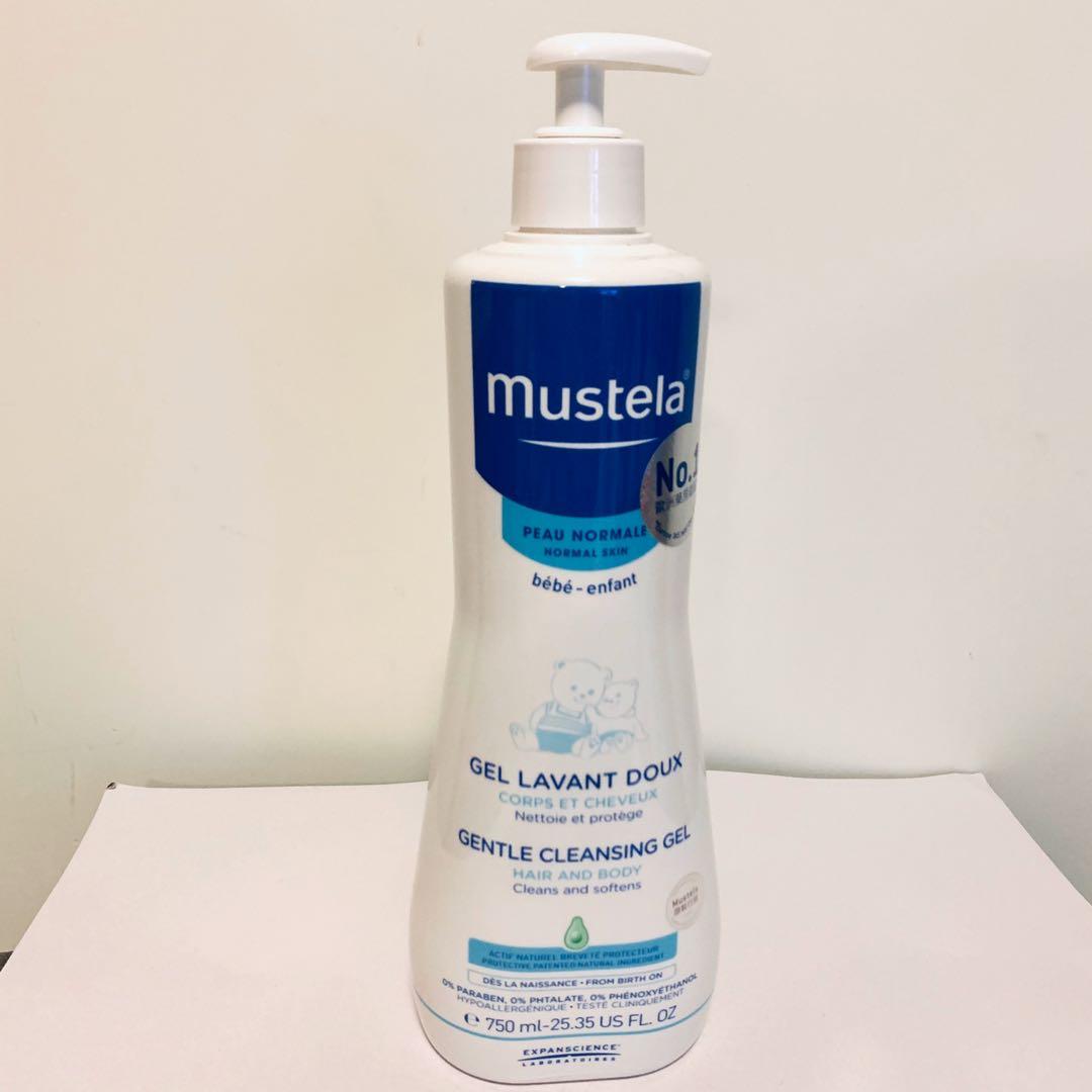mustela 2 in 1 hair & body shampoo