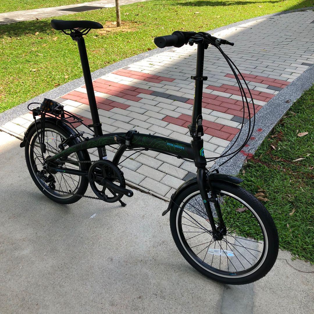 New Polygon Bikes Urbano 3 foldable bicycle Sports Equipment