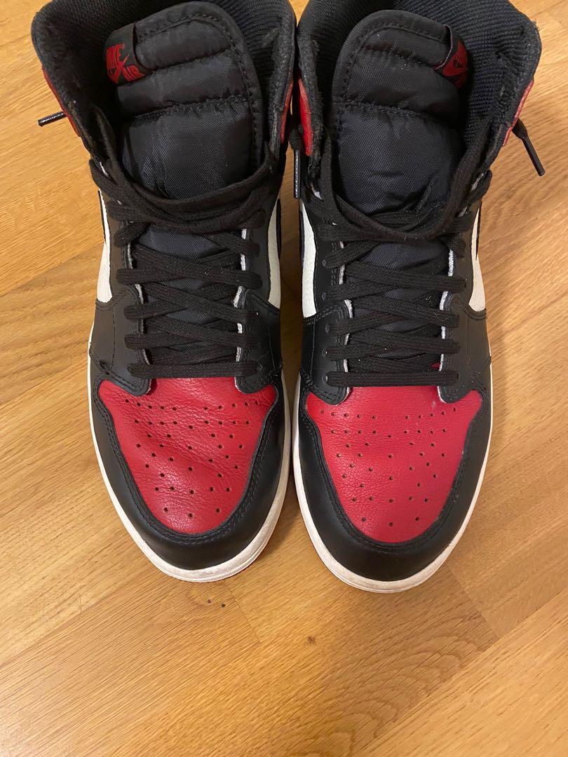 bred toe nike air jordan