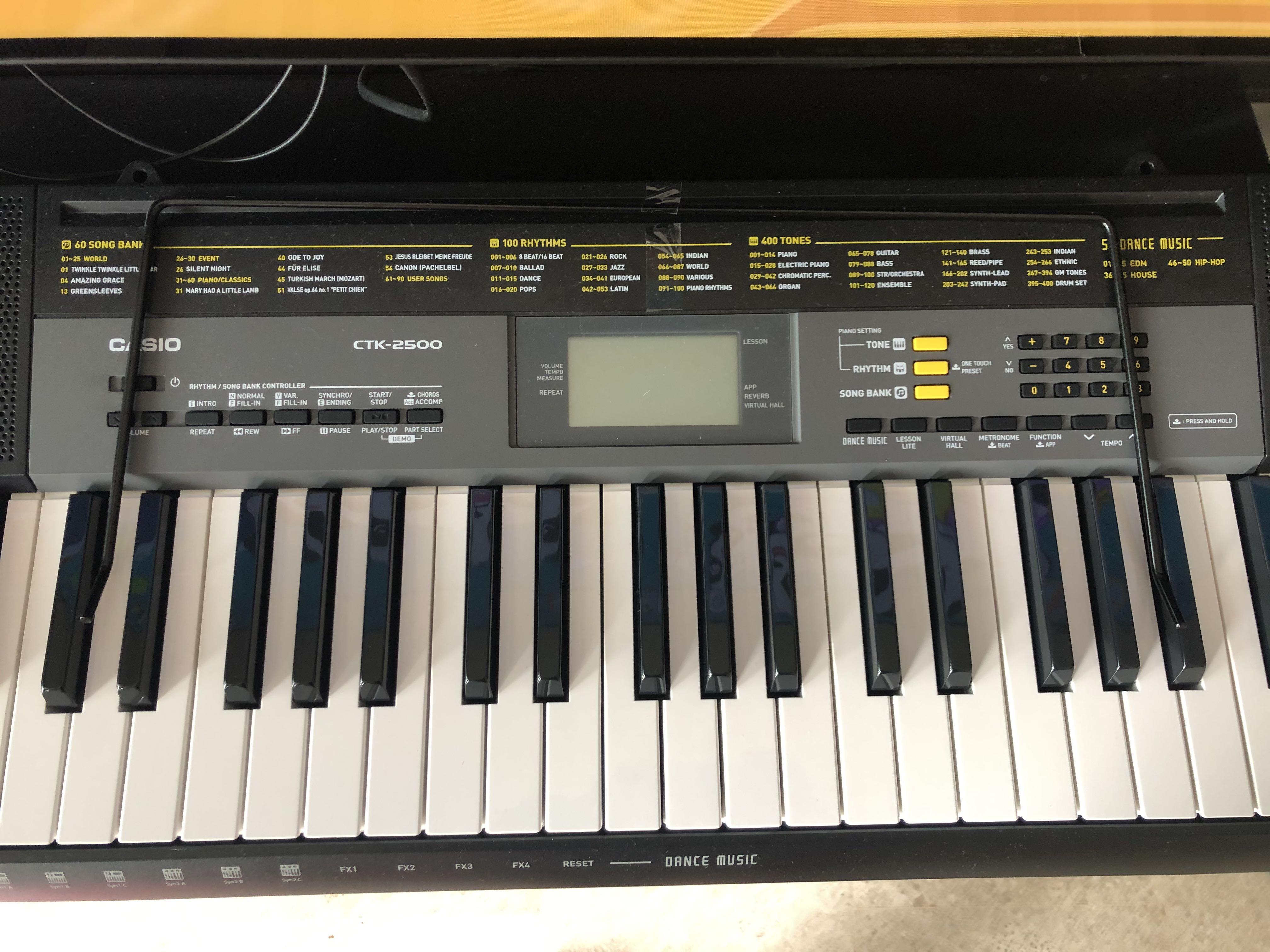 Casio ctx 2500 best sale