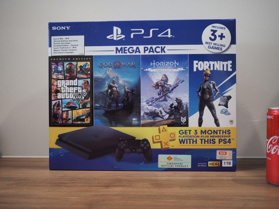 Ps4 mega hotsell pack 2 bundle