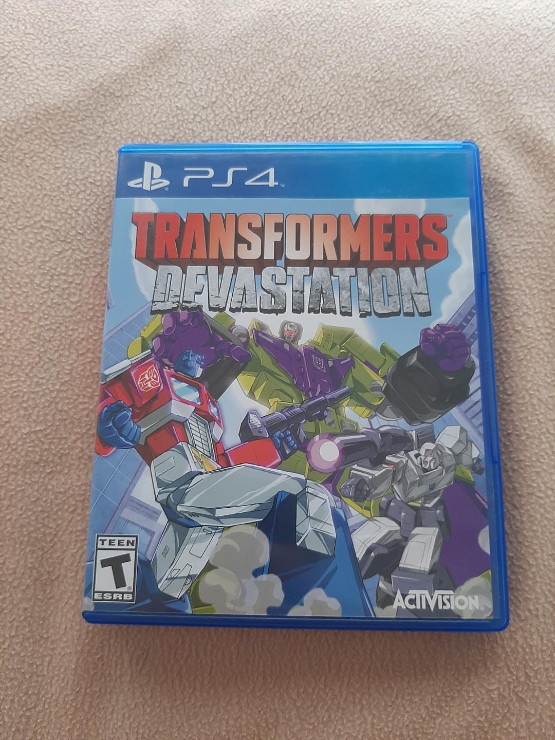 Ps4 Transformer Devastation, Video Gaming, Video Games, PlayStation on