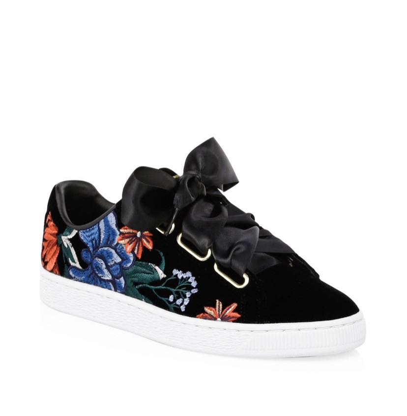 puma floral shoes