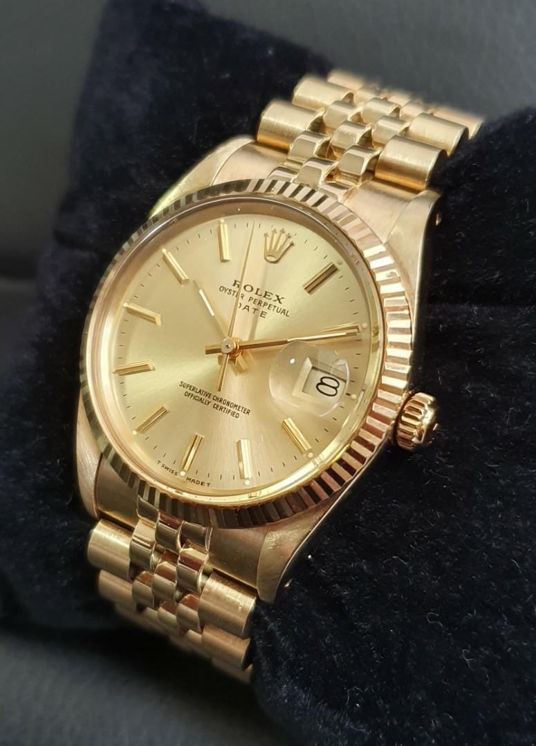 Rolex 14k jubilee bracelet hotsell