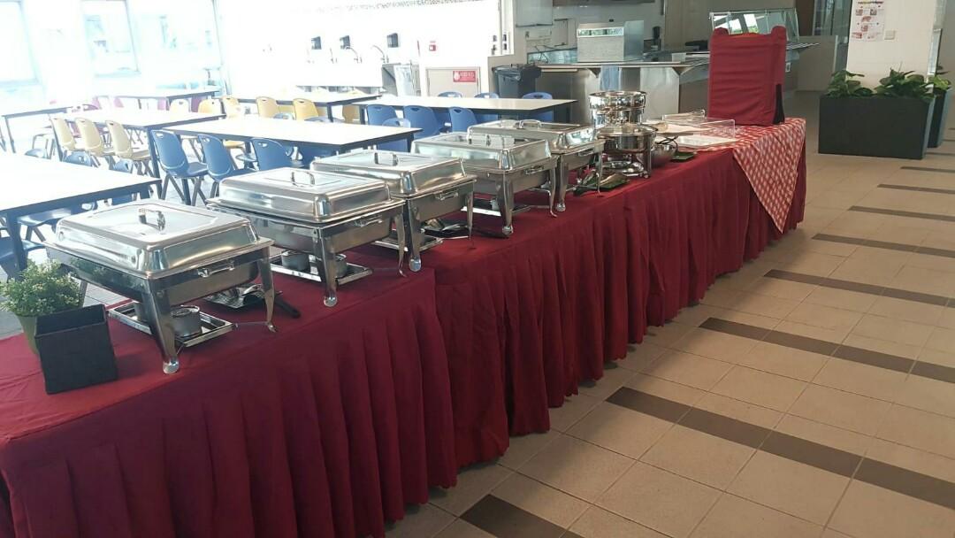 (RENTAL) Past Buffet Table Setup & Services (based on Customer's Budget ...