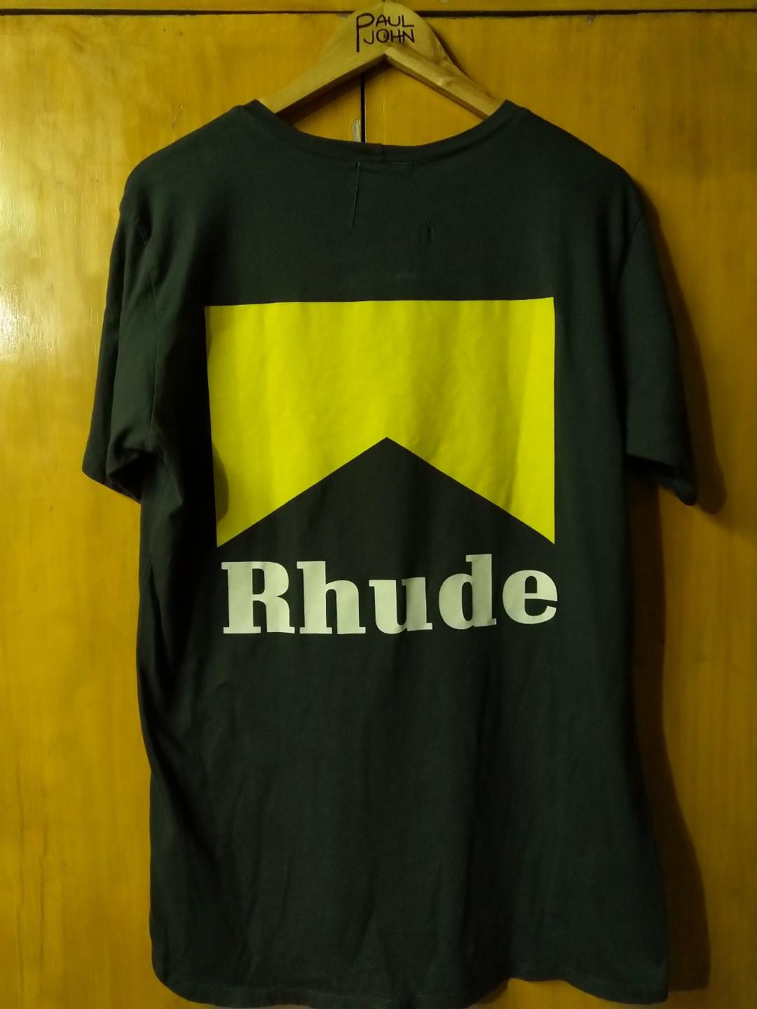 RHUDE og Release Marlboro Logo Tee, Men 