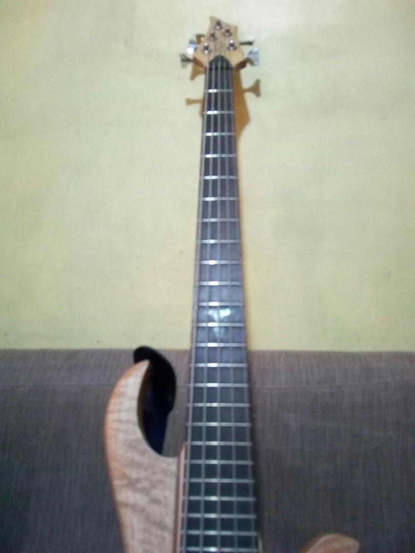 RJ Deluxe Bass Guitar 5String with 60W Bass Amplifier, Hobbies & Toys, Music & Media, CDs