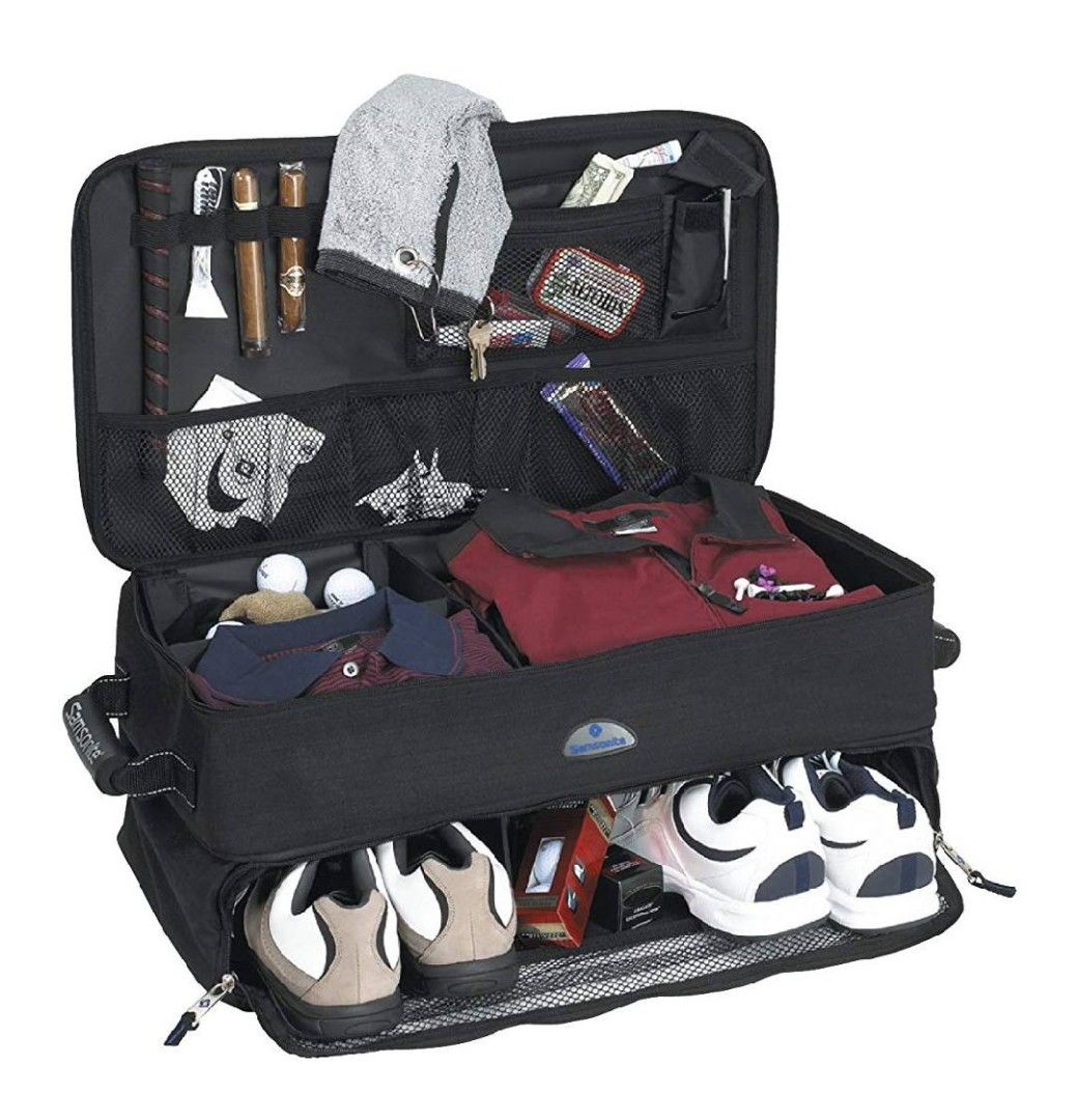 Samsonite Expanding Golf Trunk Locker Organizer, Men's Fashion, Bags