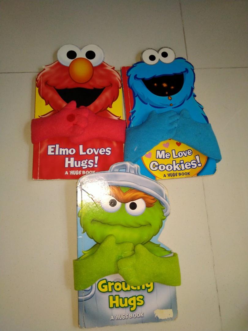 Sesame street hardboard books, Hobbies & Toys, Books & Magazines