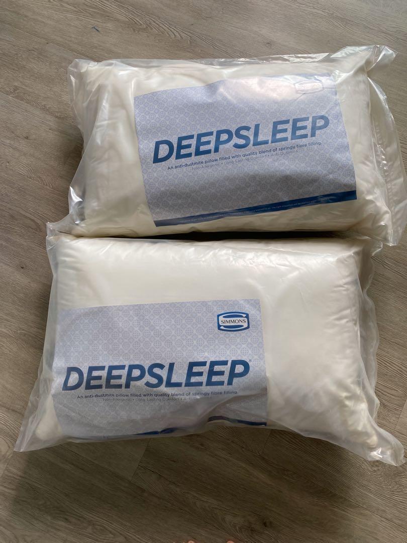 Simmons deep sleep pillow on sale