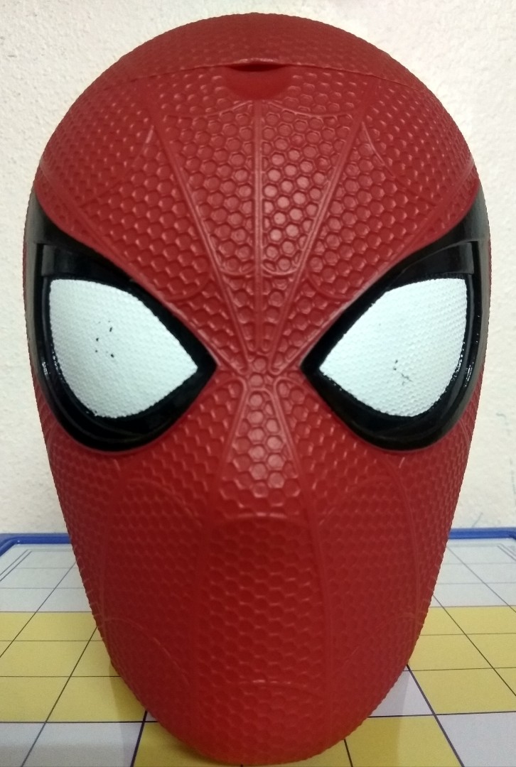 Spiderman popcorn bucket, Hobbies & Toys, Collectibles & Memorabilia, Fan Merchandise on Carousell