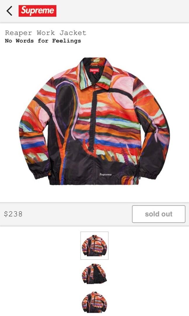 SS19 Supreme Reaper Works Jacket