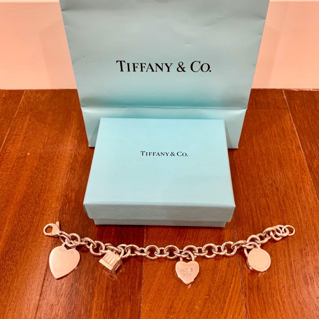 Tiffany love clearance bracelet silver