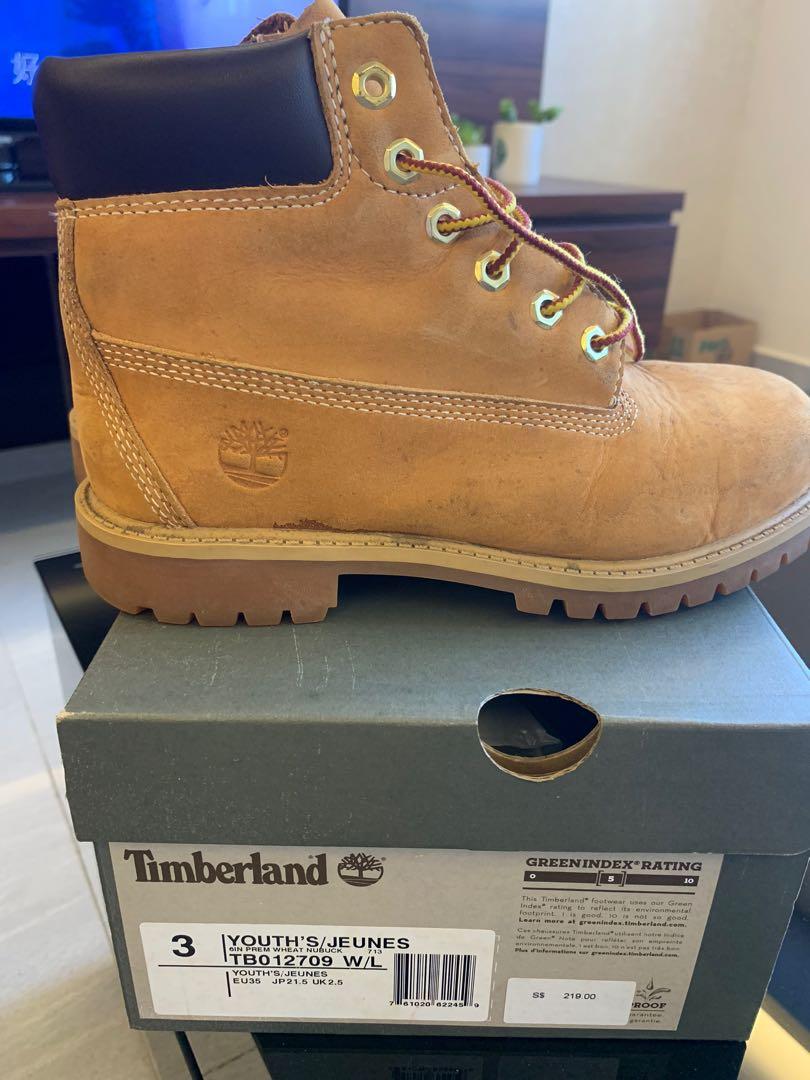 Timberland Classic Yellow Boots, Babies 