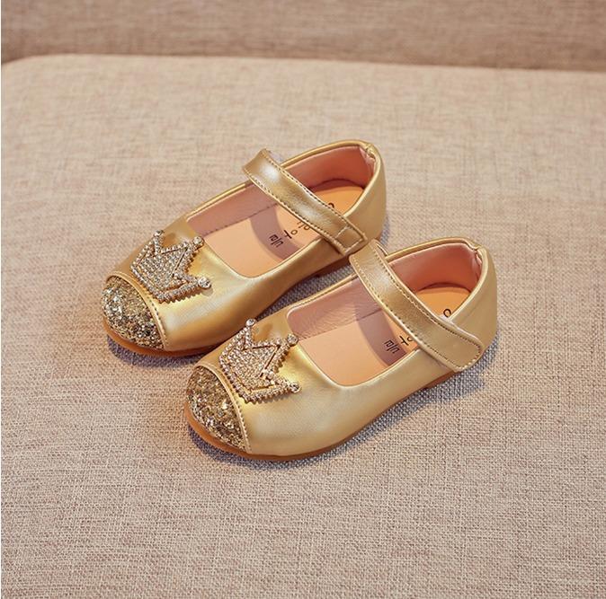 Toddler Crown Sandals, SIze 24 | Gold (Category: Babies & Kids Fashion) located in Taguig. Submitted by etserah_ph (Listing ID 279353391, Image 1). Description: BNew, Limited stock only! Size 24, Gold #febsweldo.