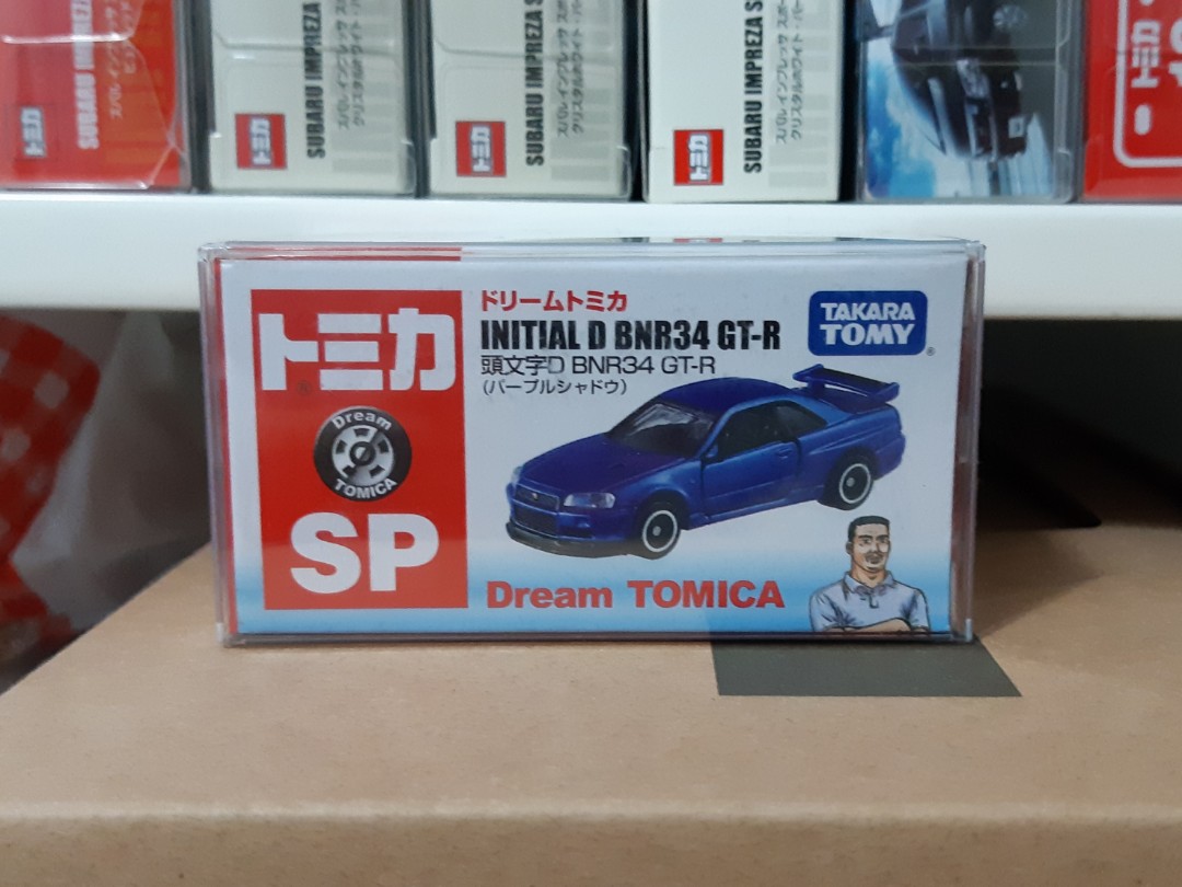 Tomica Sp 頭文字d Nissan Skyline Gt R R34 Bnr34 玩具 遊戲類 玩具 Carousell