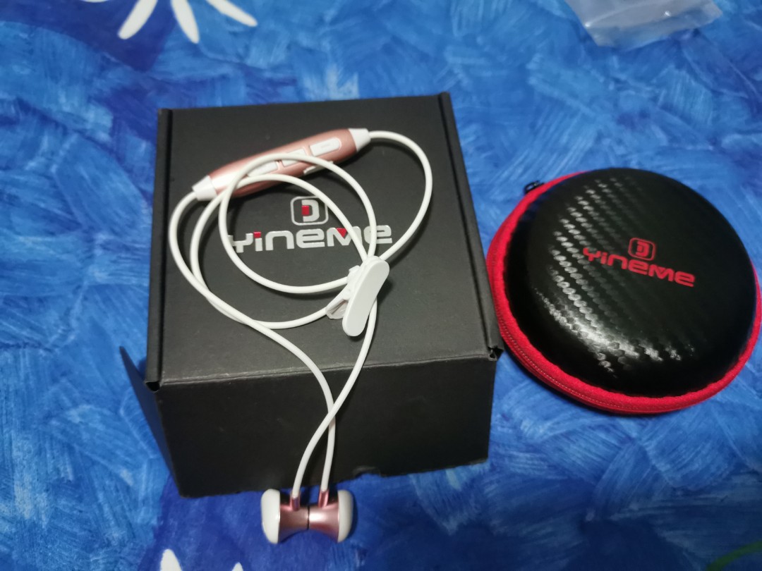 Yineme H2 Bluetooth Earphone Rose Gold