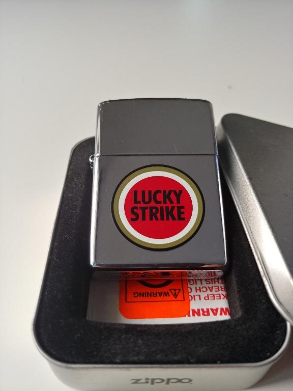 ZIPPO Lighter 打火機Lucky Strike, 興趣及遊戲, 收藏品及紀念品, 古董 