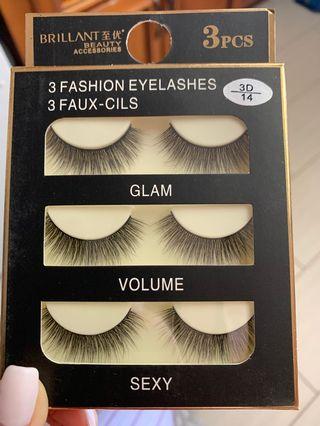 Volume false lashes