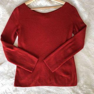Babaton Kitano Sweater Deep Red XS