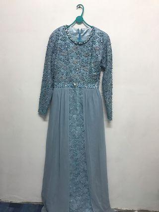 Baby Blue Dress (sewa)