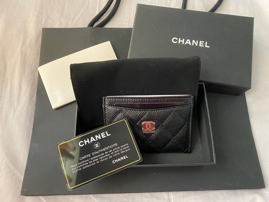 100% Authentic Chanel Classic Cardholder