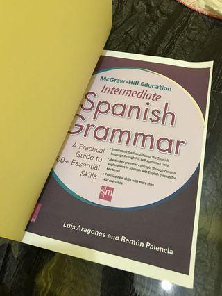 Intermediate Spanish book