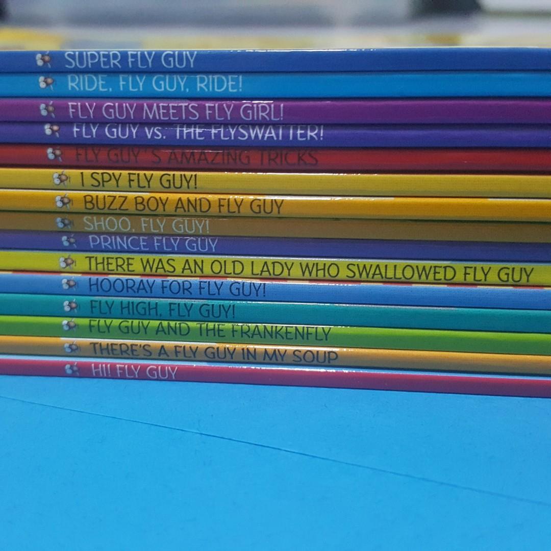 15 Fly Guy book set Scholastic English Children Storybook preschool