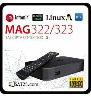 Mag 322 HD IPTV Box