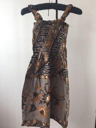 dress batik anak
