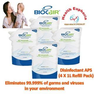 Biocair Disinfectant Solution (4x1L)