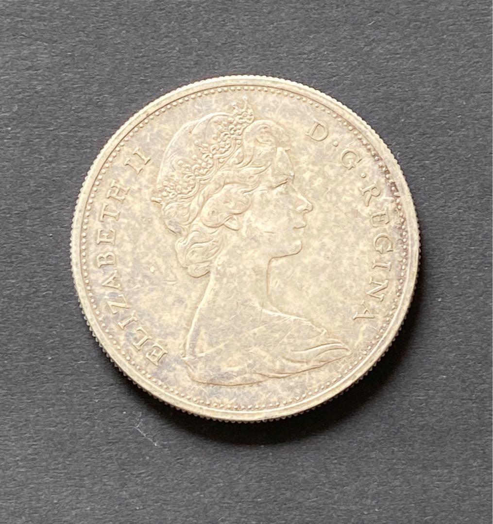 1965年加拿大1元銀幣, 興趣及遊戲, 收藏品及紀念品, 錢幣- Carousell