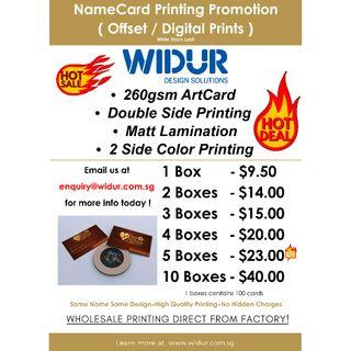 Namecard Prints , Digital & Offset Printing , Photocards Prints