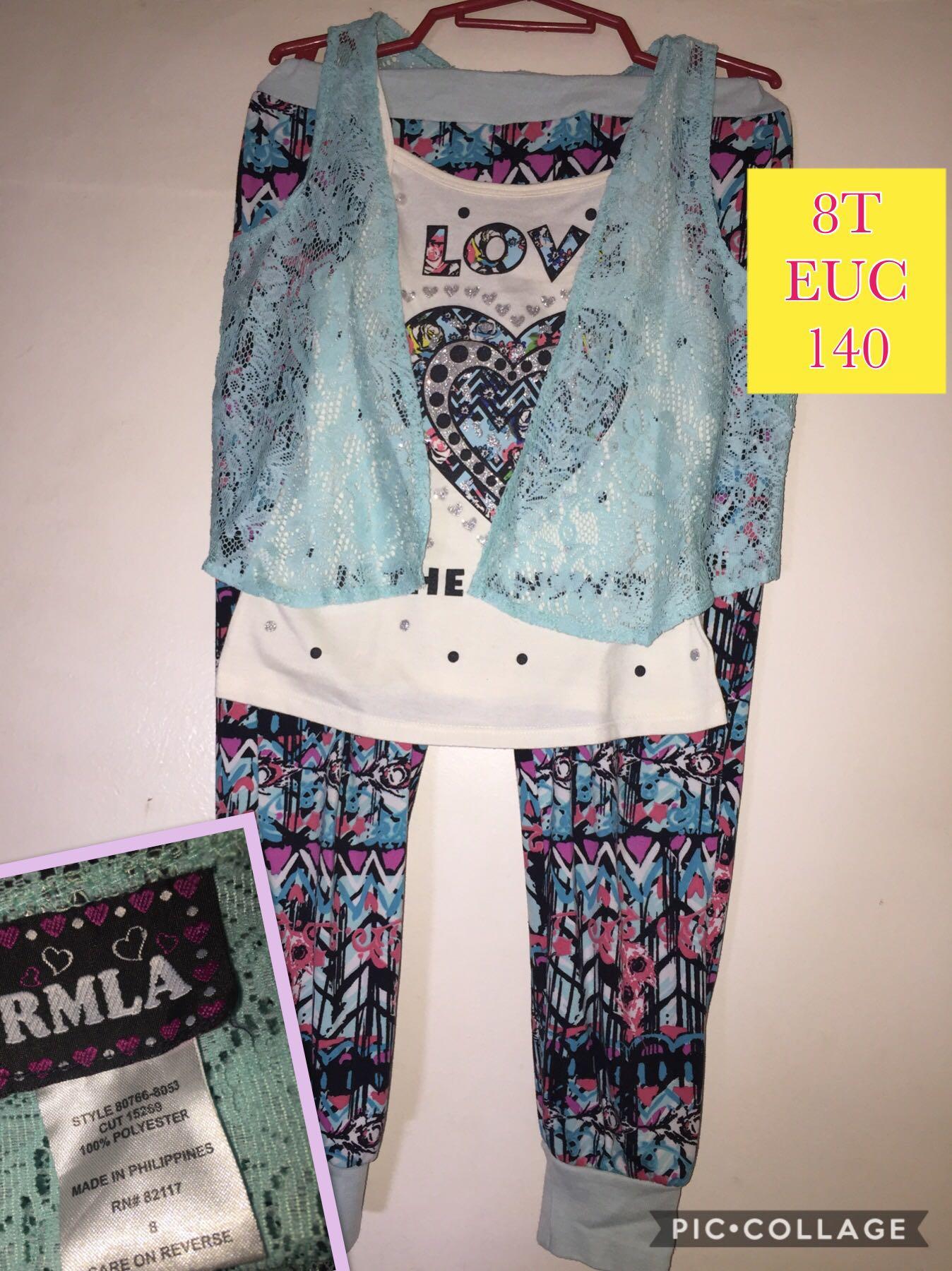 3 pc Terno for Girls (Category: Babies & Kids Fashion) located in La Trinidad. Submitted by radmcd (Listing ID 279591997, Image 1). Description: Selling my daughter’s preloved clothes Dresses are worn a few times only Size and description are on the photos I can ship thru LBC COP (cop only for the shipping fee) for outside Baguio buyers I can do meet ups for buyers within Baguio/La Trinidad Payment can be thru BDO, BPI or Gcash.