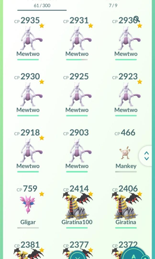 Account Pokemon Go Level 25 Mystic Hundo Giratina 100iv Perfect Iv 41 Legendary Video Gaming Gaming Accessories Game Gift Cards Accounts On Carousell