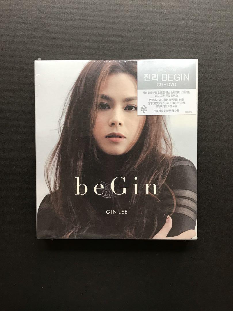 (全新) Gin Lee 李幸倪 be Gin 韓國本土版 首版 CD 附音樂會DVD 光環 月球下的人 雙雙, 興趣及遊戲, 音樂、樂器