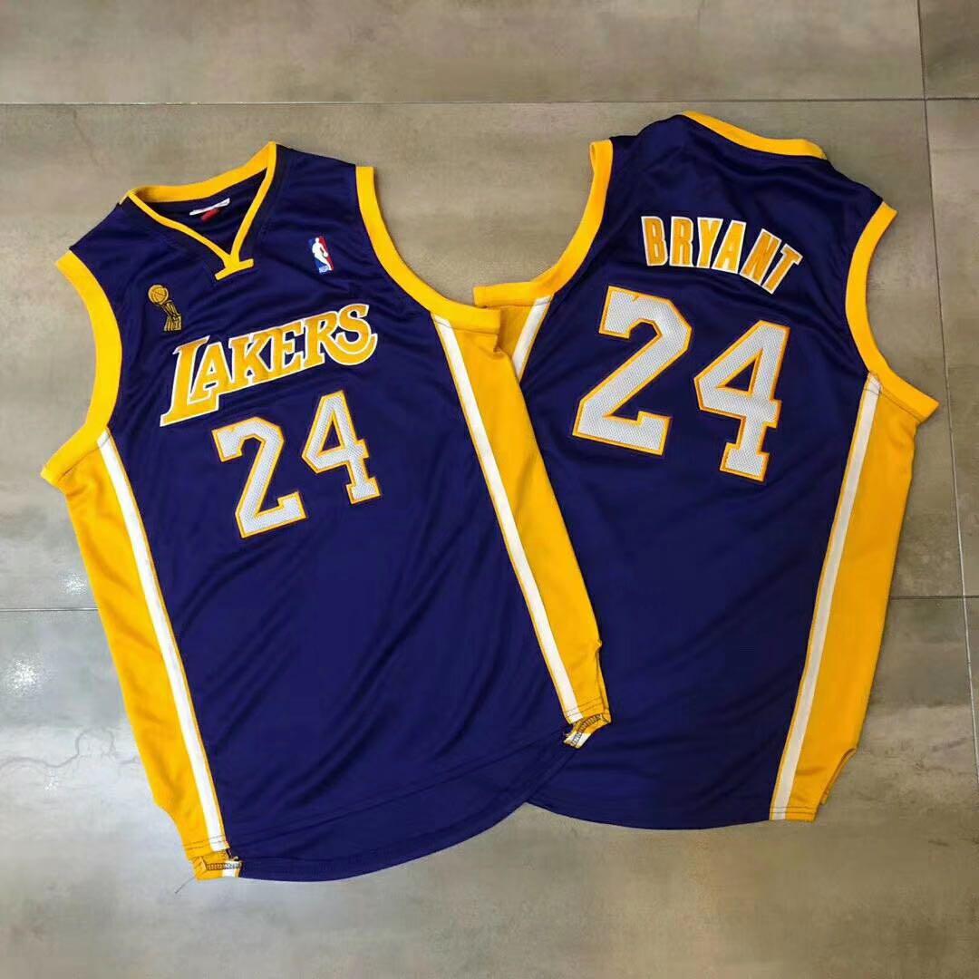 NBA LA LAKERS THROWBACK JERSEY KOBE CHAMPIONSHIP JERSEY ...