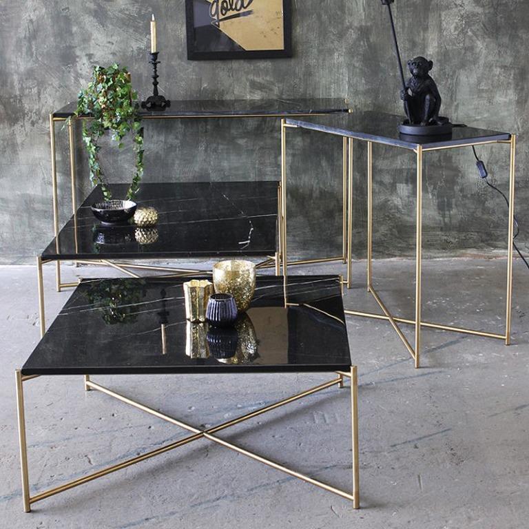 Abyss Minimalist Marble Coffee Table Hallway Console Table Furniture Tables Chairs On Carousell