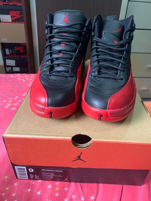 jordan 12 flu game box