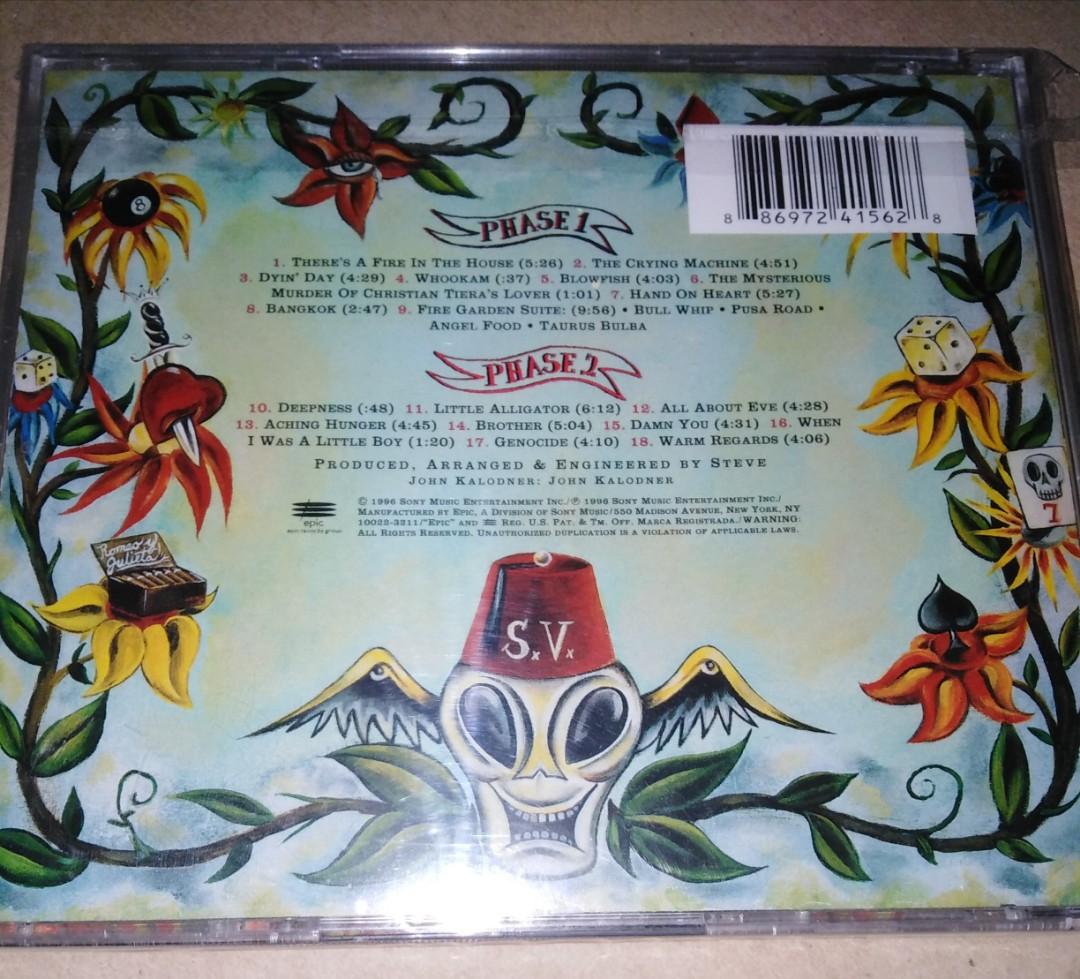 Audio Cd Steve Vai Fire Garden Made In Usa Near Mint Condition Music Media Cd S Dvd S Other Media On Carousell Steve vai offers the following words of advice about fire garden, his fifth solo album: carousell