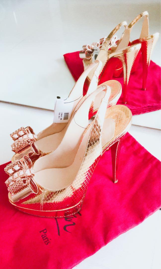 Christian louboutin platform cheap heels