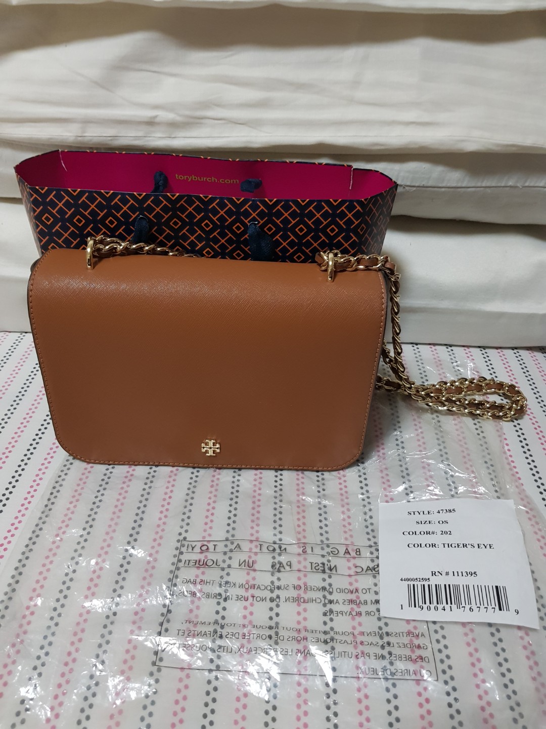 Tory burch best sale saffiano leather crossbody