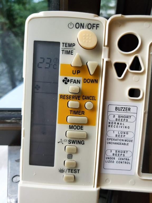 DAIKIN AirCon Remote Control BRC4C151 BRC4C153 BRC4C155 BRC4C651, TV