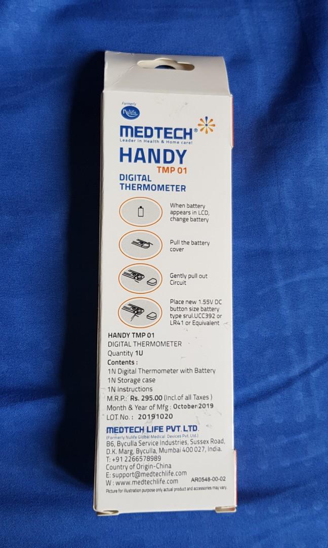 Digital Thermometer (Category: Cameras) located in Singapore. Submitted by josephvasanth (Listing ID 279520013, Image 3). Description: Digital Thermometer. Made in India. Brought it for my friends here, letting go the spare ones. 3 pieces available. Pick up at the mentioned location only..