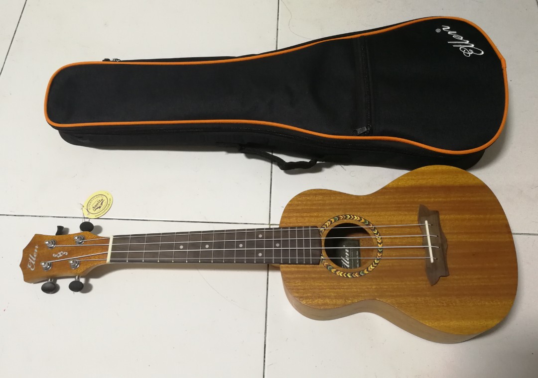 Ellen electric outlet ukulele