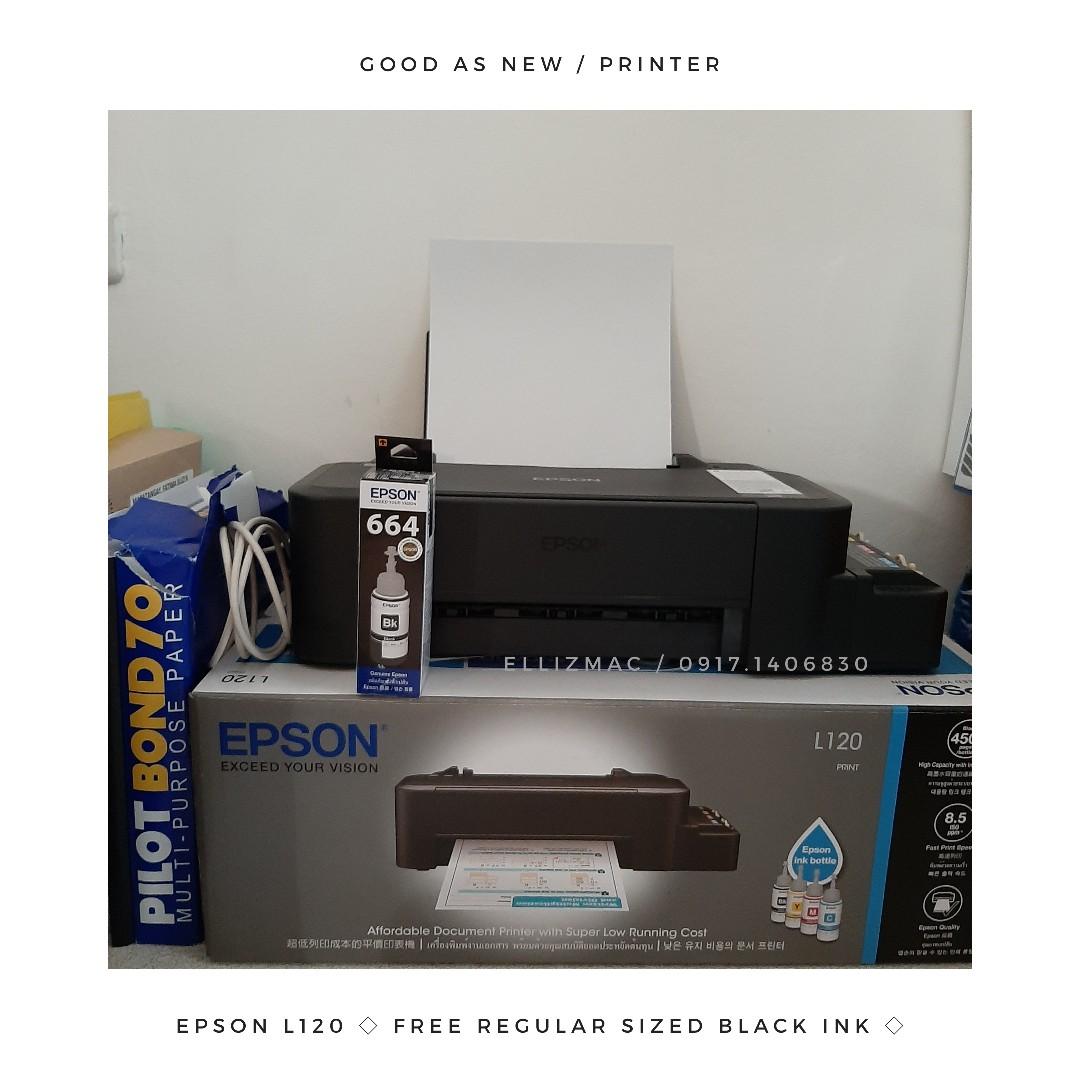 Epson L120 Printer Computers Tech Printers Scanners Copiers On Carousell