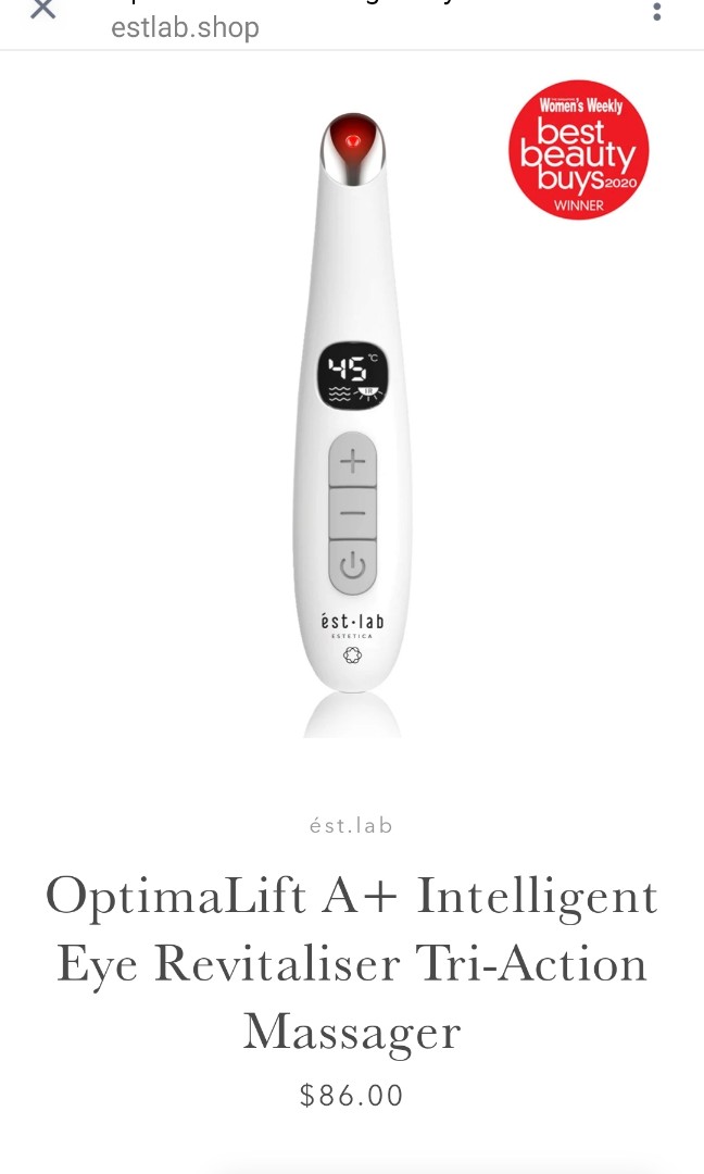 Est lab eye massager clearance