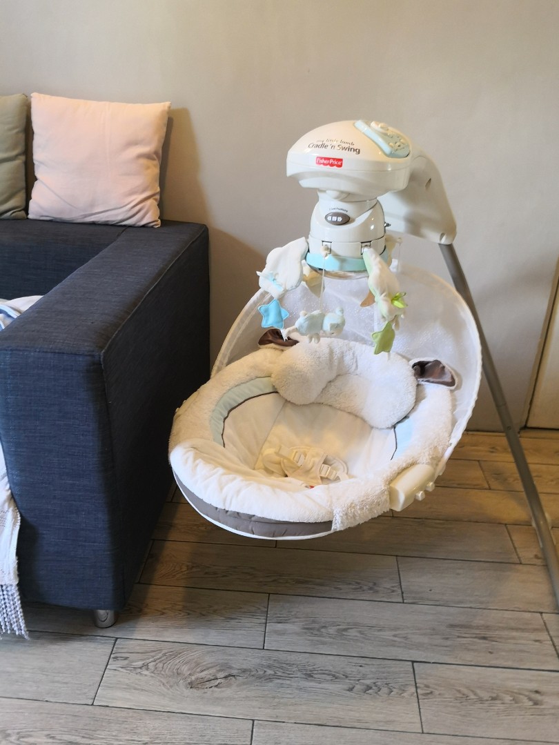 fisher price floor swing