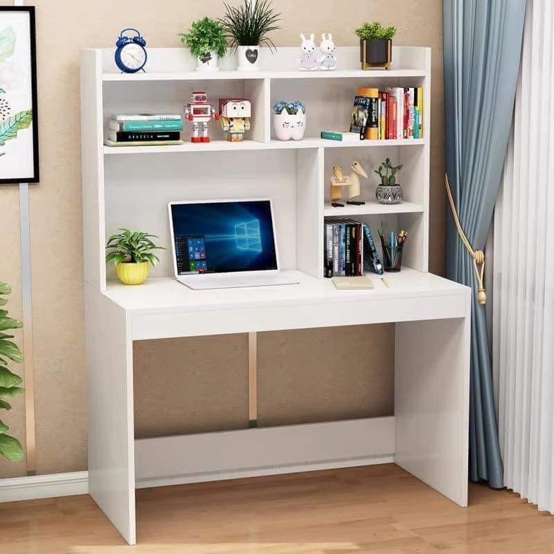 Franco Desk Office Computer Table W Top Shelves On Carousell